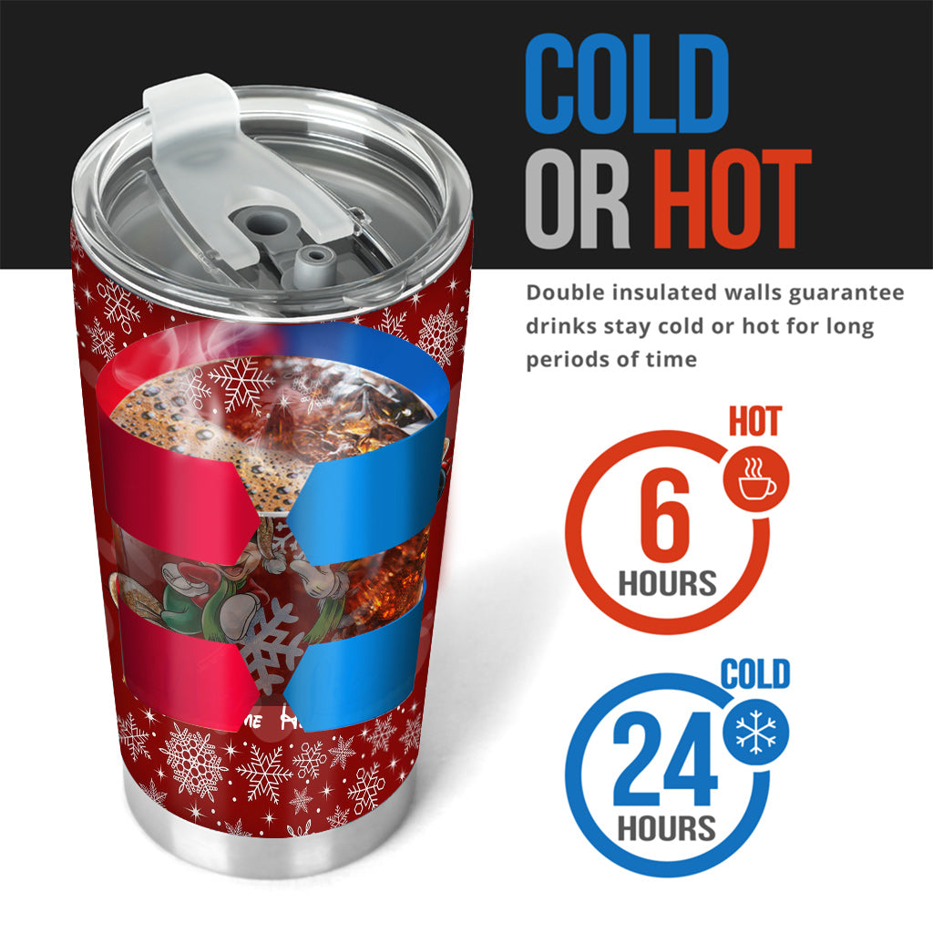 You & Me - Personalized Christmas Mouse Tumbler