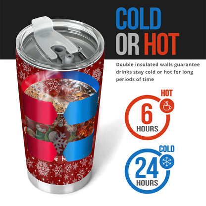 You & Me - Personalized Christmas Mouse Tumbler