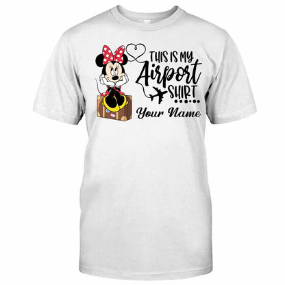 This Is My Airport Shirt - Personalized Mouse T-shirt and Hoodie