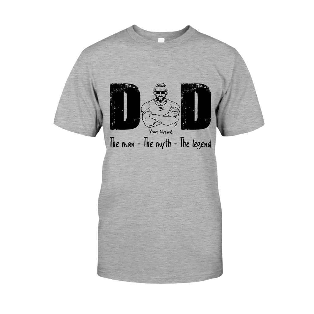 The Man The Myth The Legend - Personalized Father T-shirt and Hoodie