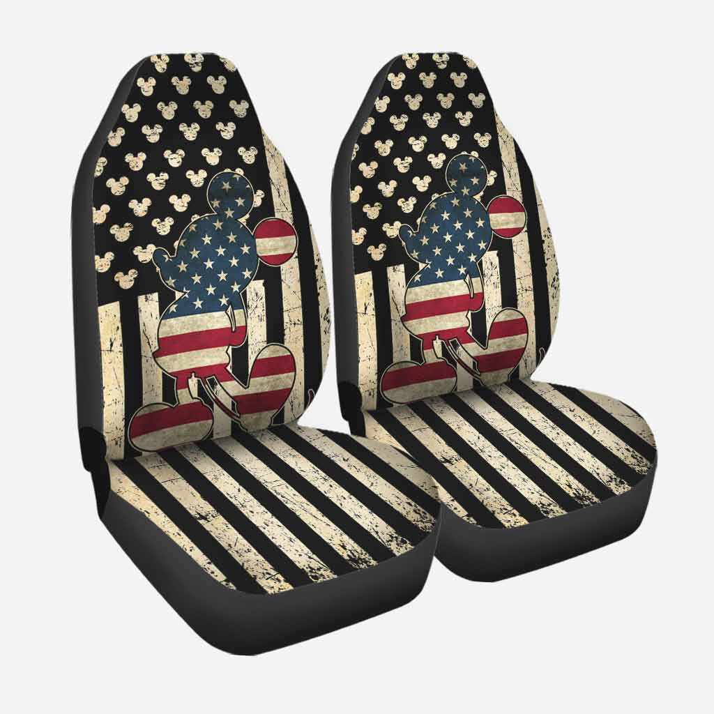 Red White And Blue - Mouse Seat Covers