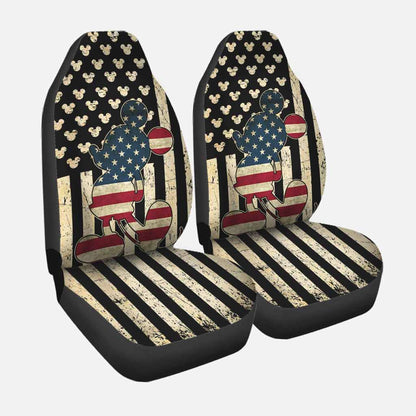 Red White And Blue - Mouse Seat Covers