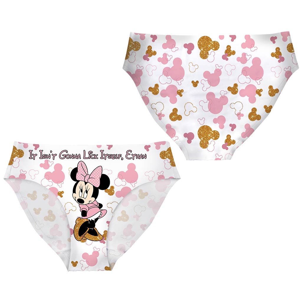 It Isn’t Gonna Lick Itself - Personalized Mouse Women's Briefs