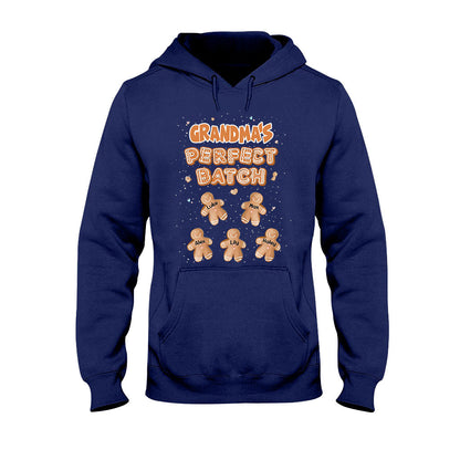 Grandma’s Perfect Batch - Personalized Christmas Grandma T-shirt and Hoodie