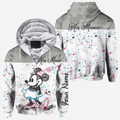 Magical Couple - Personalized Couple Mouse Hoodies
