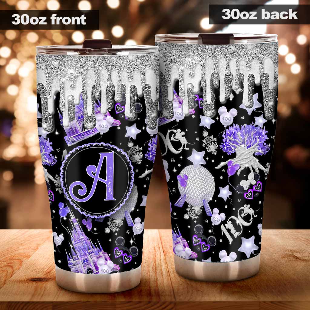 Magical Dripping 100 Years Of Wonder - Personalized Mouse Tumbler