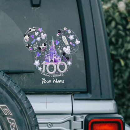 100 Years Of Wonder - Personalized Mouse Decal Full