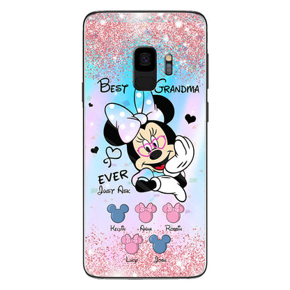 Best Grandma Ever Mouse Ears - Personalized Phone Case