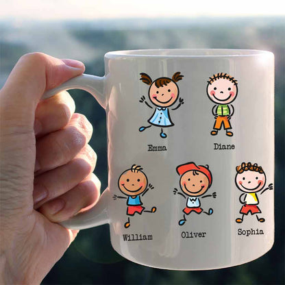 Grandma We Love You - Personalized Mother's Day Mug