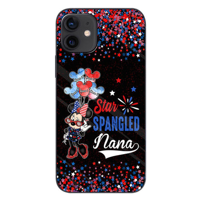Star Spangled Nana - Personalized Independence Day Grandma Phone Case