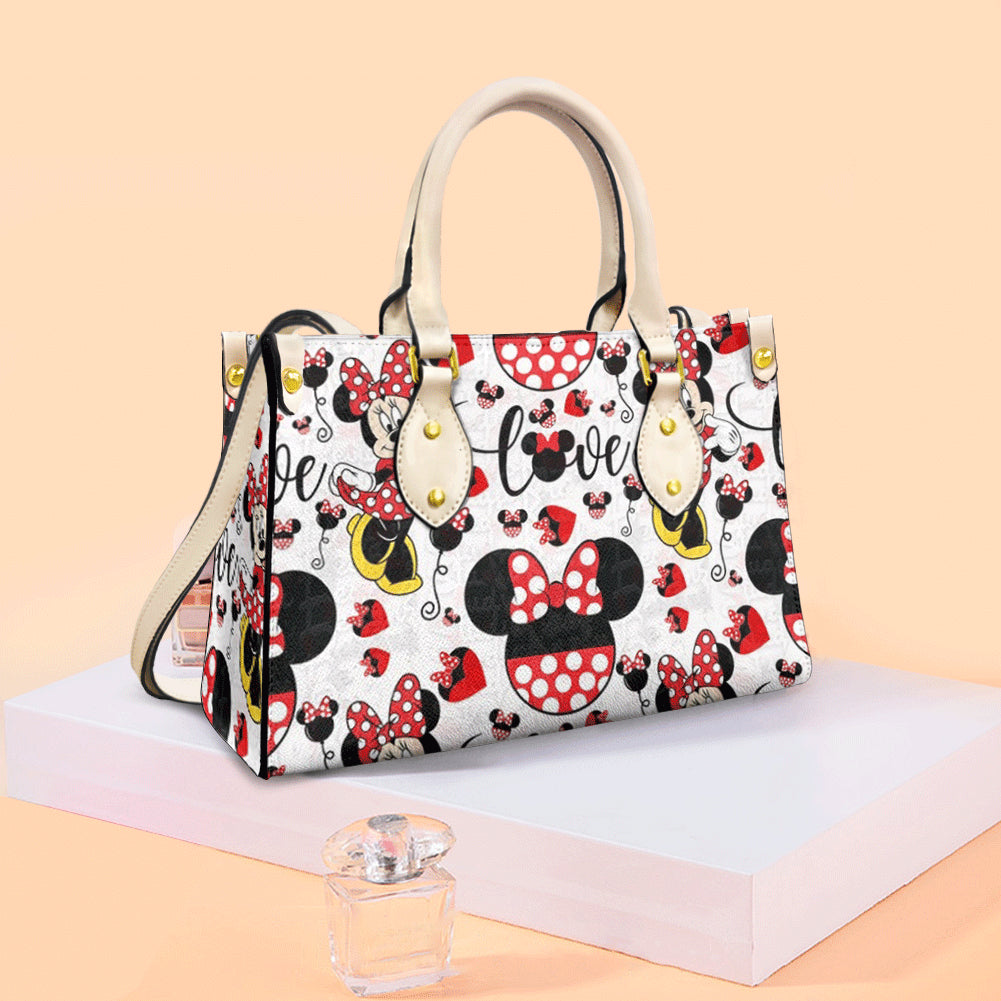 Love Mouse Mouse Leather Handbag 0523