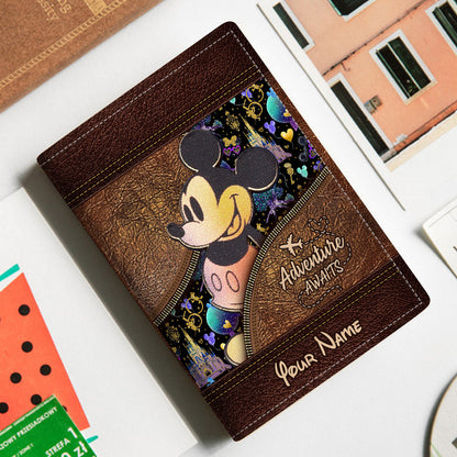 Magic Mouse Ears - Personalized Passport Holder