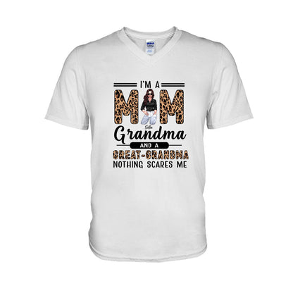 I'm A Mom A Grandma And A Great Grandma - Personalized T-shirt and Hoodie