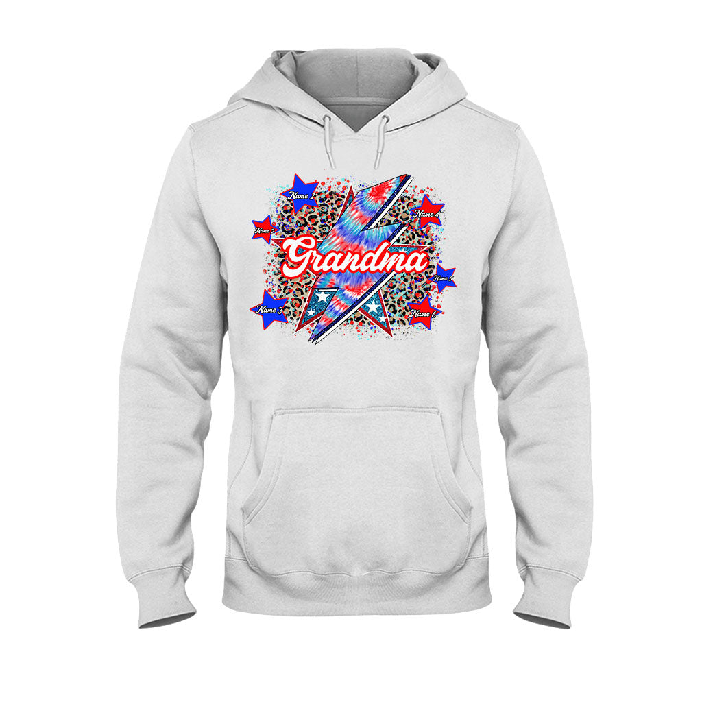 Grandma - Personalized Independence Day T-shirt and Hoodie