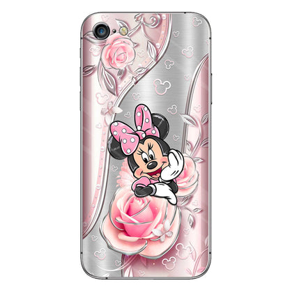 Black Pink Mouse Ears - Phone Case