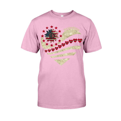 Grandma - Personalized Independence Day T-shirt and Hoodie