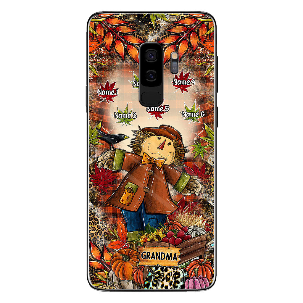Grandma - Personalized Fall Grandma Phone Case