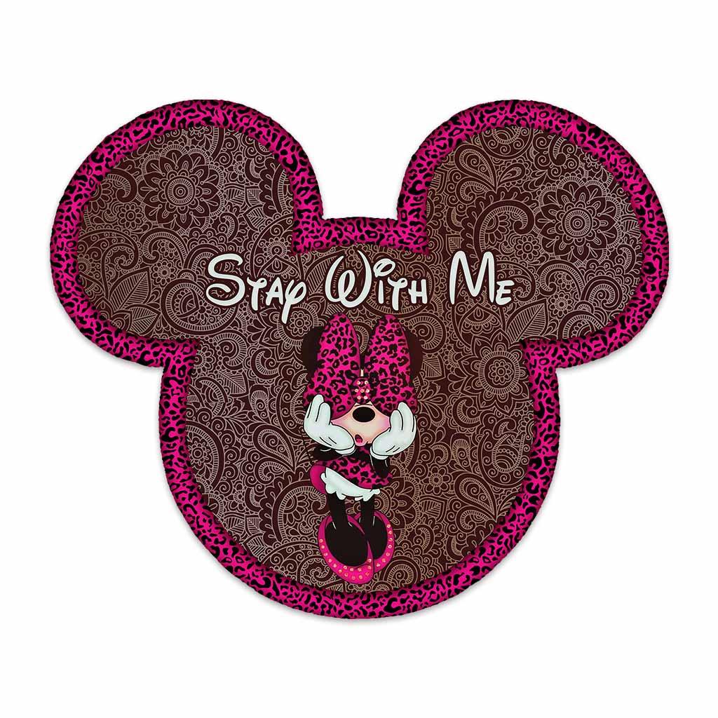 Stay With Me - Mouse Shaped Doormat