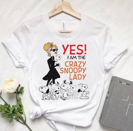 I Am The Crazy Lady T-shirt and Hoodie 0523