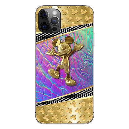 50 Years Of Magic - Personalized Mouse Phone Case With 3D Pattern Print