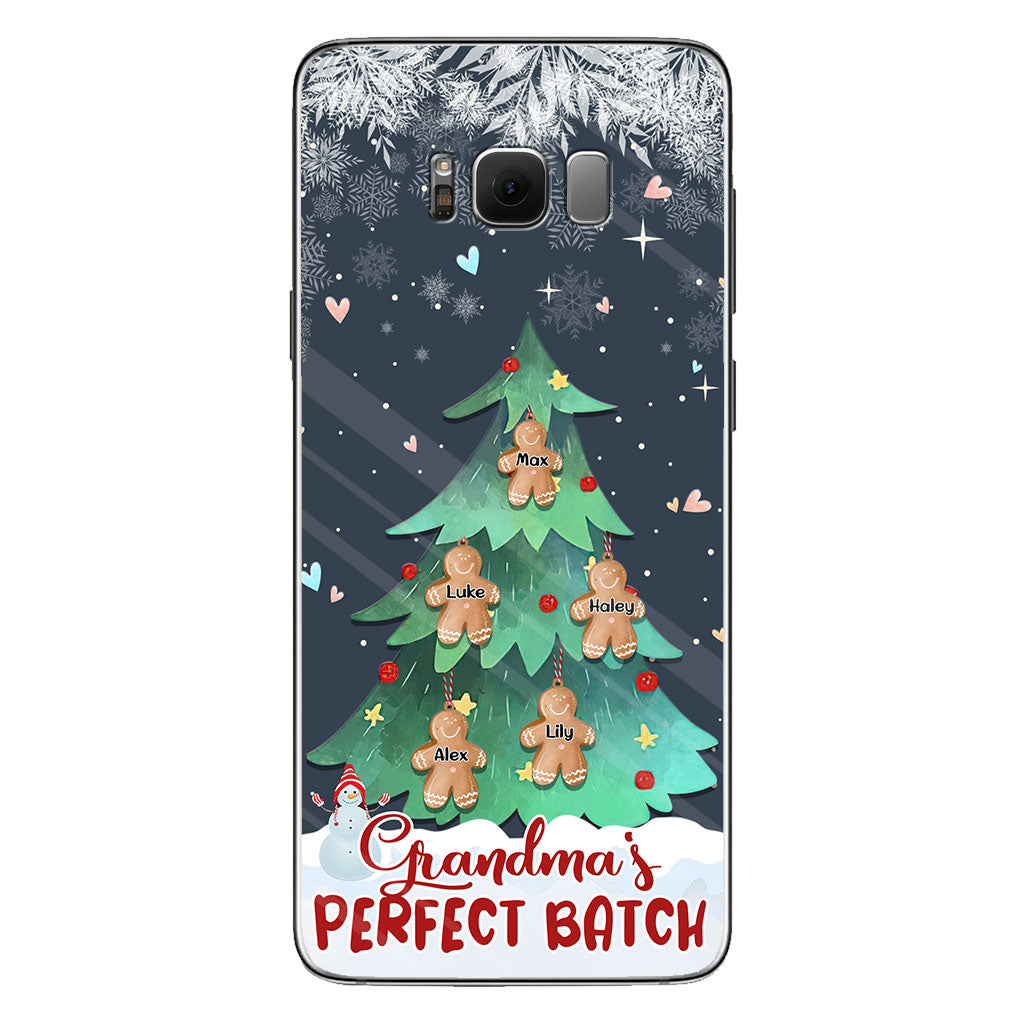 Grandma’s Perfect Batch - Personalized Christmas Phone Case
