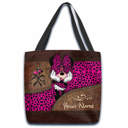Dreamy Mouse Ears Stay With Me - Personalized Tote Bag