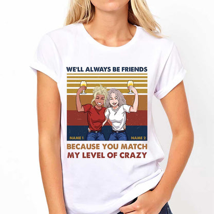 We're More Than Besties We're Like A Really Small Gang - Personalized T-shirt and Hoodie