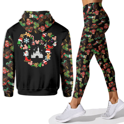 Merry Christmas - Personalized Mouse Hoodie and Leggings