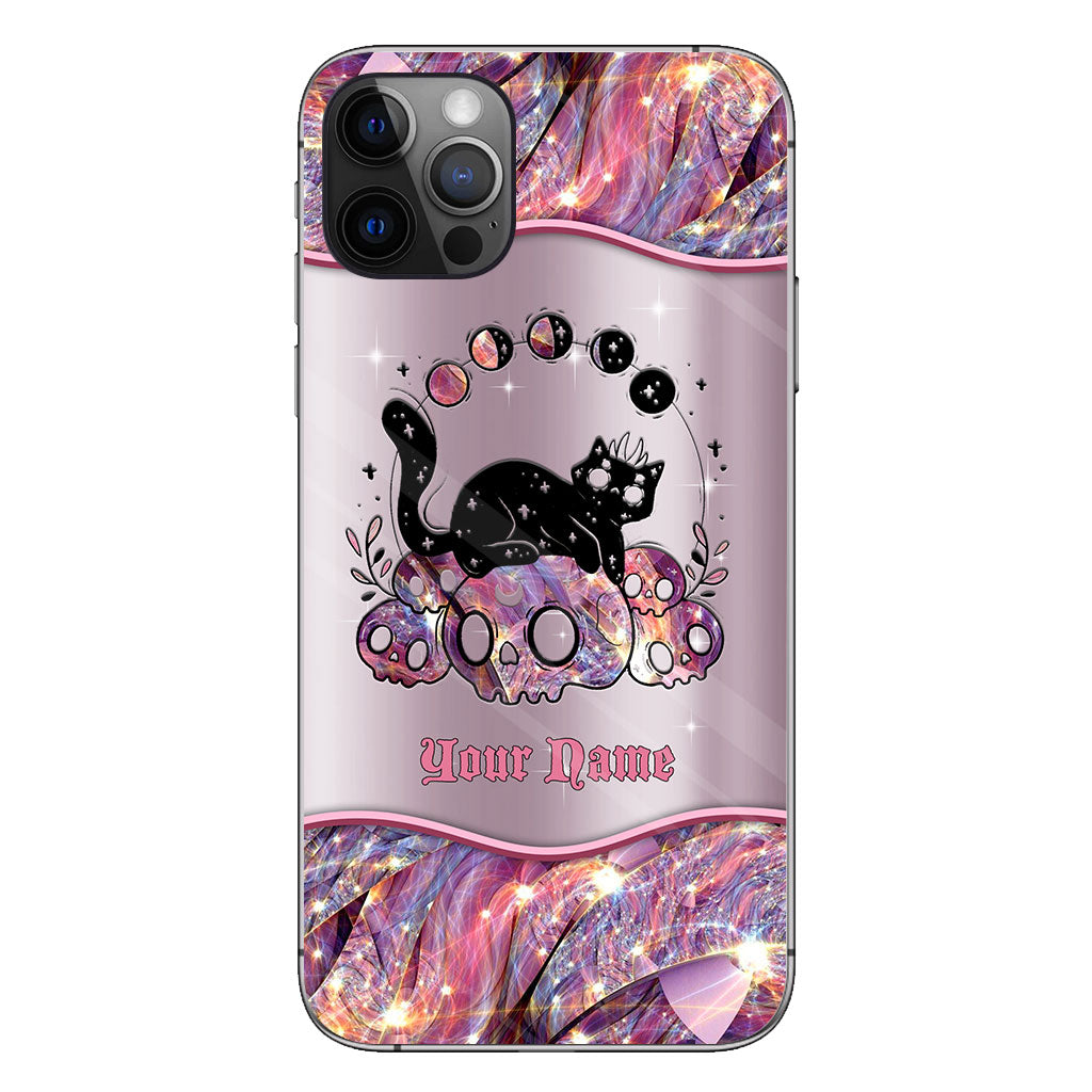The Cat Witch - Personalized Black Cat Phone Case