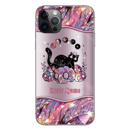 The Cat Witch - Personalized Black Cat Phone Case