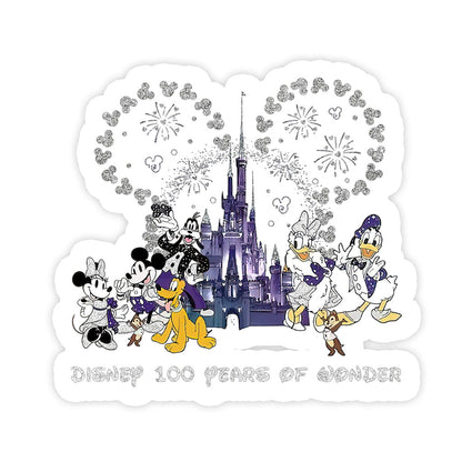 100 Years Of Wonder - Mouse Decal Full