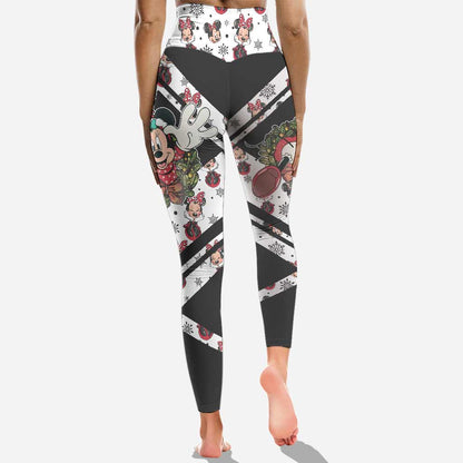 Merry Christmas - Personalized Christmas Mouse Hoodie and Leggings