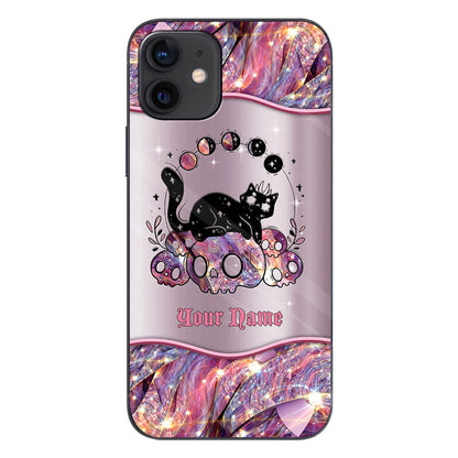 The Cat Witch - Personalized Black Cat Phone Case