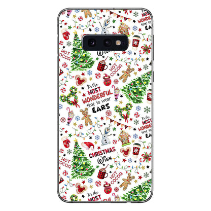 Wonderful Time Of The Year - Christmas Mouse Phone Case