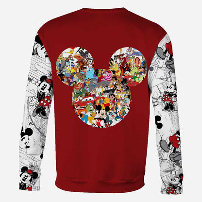 Magic Mickey - Mouse All Over T-shirt and Hoodie 102021