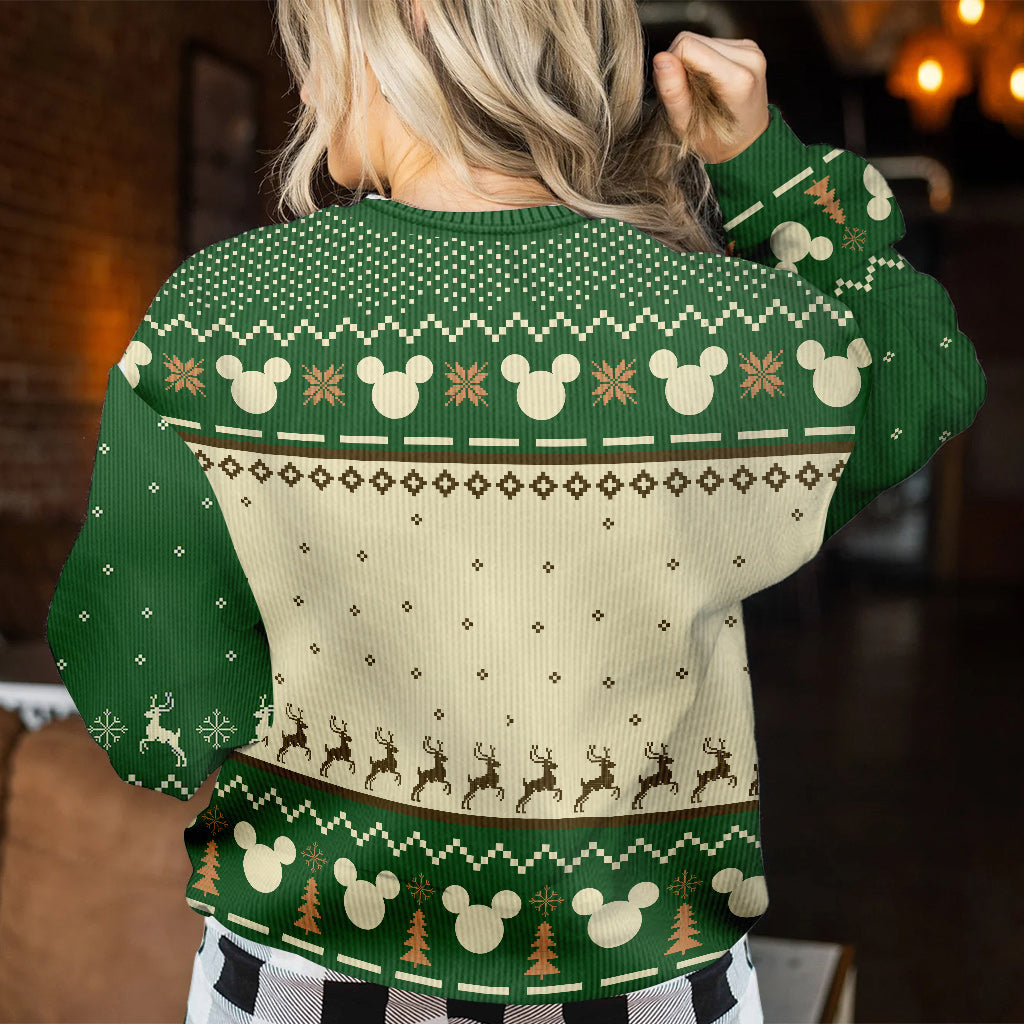 I Don't Do Matching Sweaters - Personalized Christmas Mouse Sweater