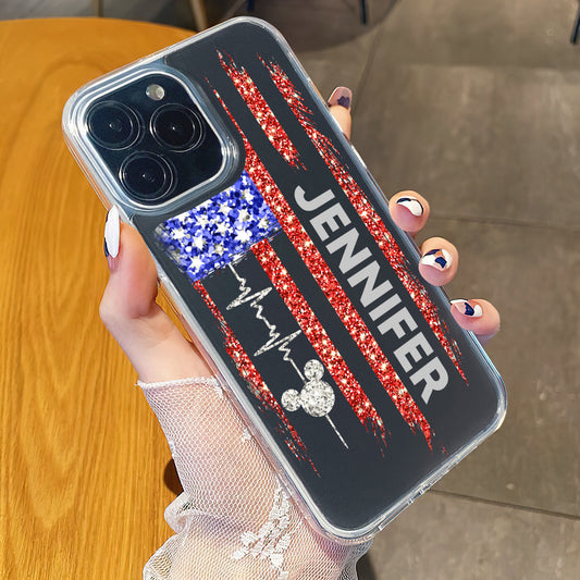 Best Day Ever - Personalized Mouse Clear Phone Case