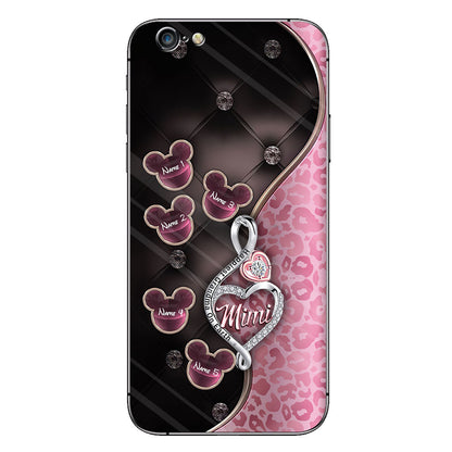 Happiest Grandma On Earth Rose Gold - Personalized Mother's Day Grandma Phone Case