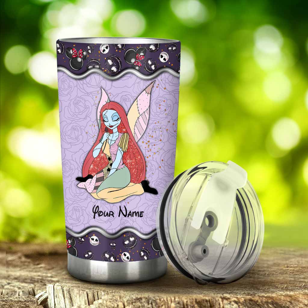 Mouse Ears And Nightmare - Personalized Tumbler