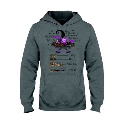 Grandma Witch - Personalized Grandma T-shirt and Hoodie