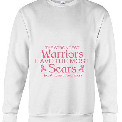 Breast Cancer Awareness Scars - Personalized T-shirt and Hoodie