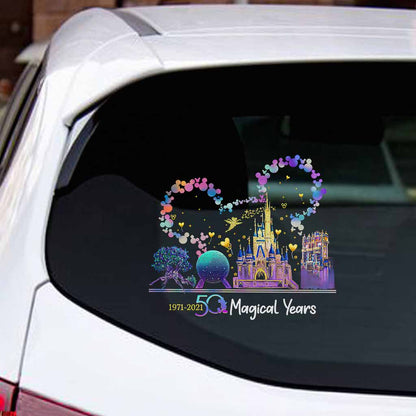 50 Magical Years - Mouse Decal Full
