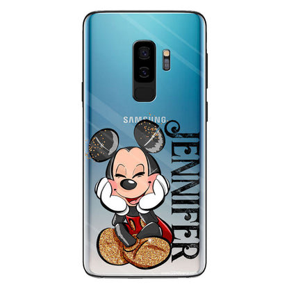 Best Day Ever - Personalized Mouse Clear Phone Case