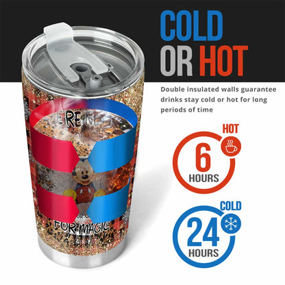 We're Never Too Old - Personalized Christmas Mouse Tumbler