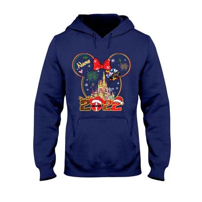 Merry Christmas - Personalized Christmas Mouse T-shirt and Hoodie