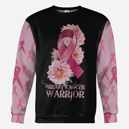 Breast Cancer Warrior - Breast Cancer Awareness All Over T-shirt and Hoodie 0822