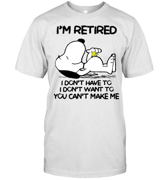 I'm Retired T-shirt & Hoodie 0424