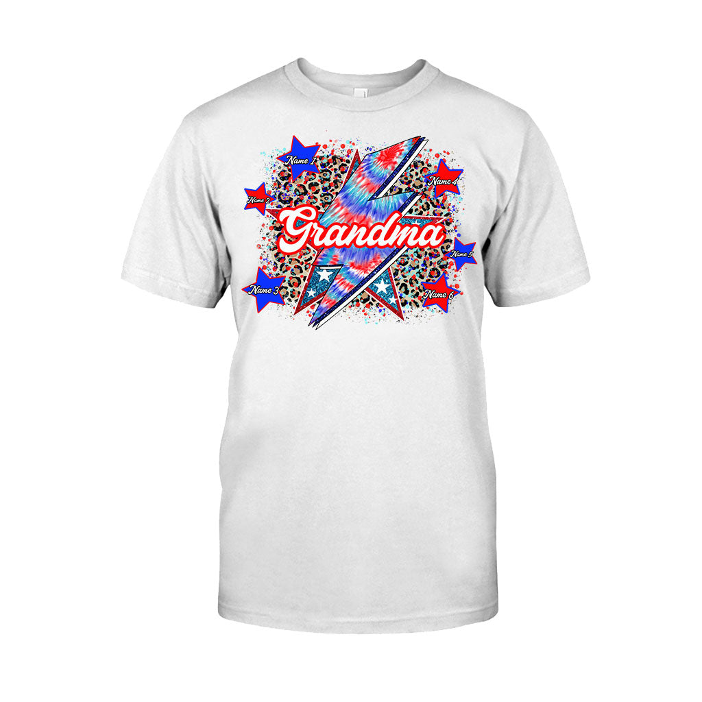 Grandma - Personalized Independence Day T-shirt and Hoodie