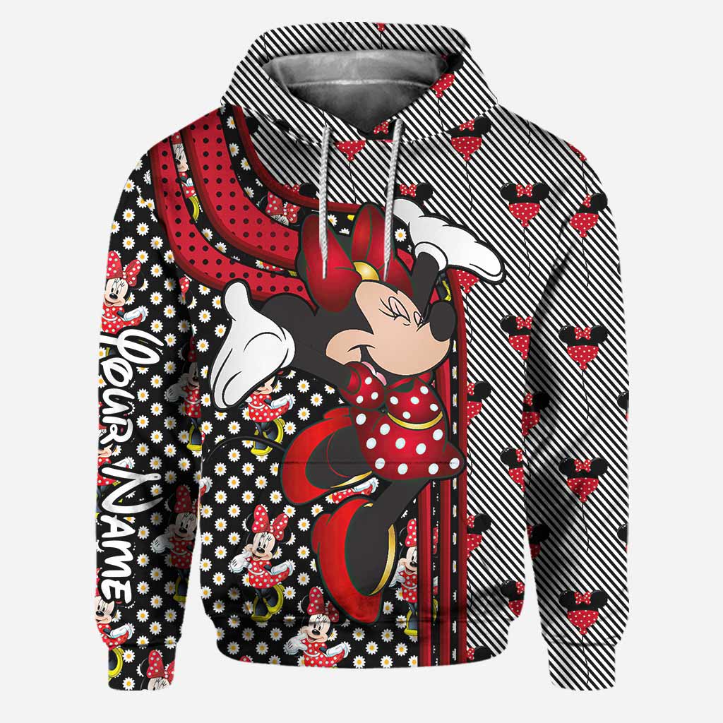 Daisy Mouse Ears - Personalized Hoodie And Leggings