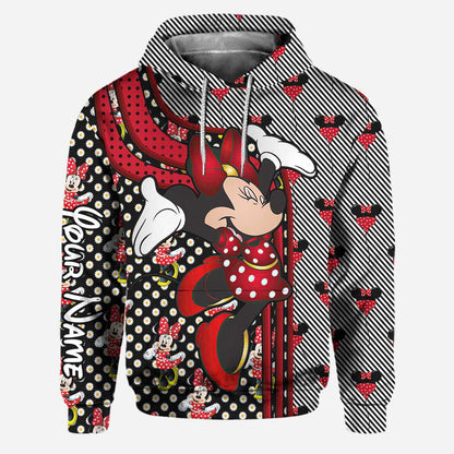 Daisy Mouse Ears - Personalized Hoodie And Leggings